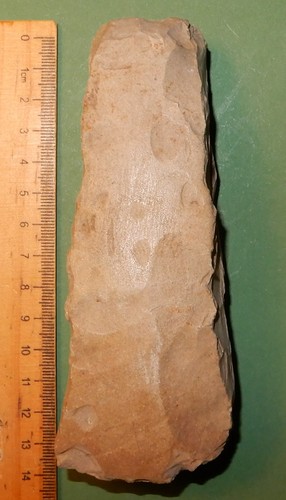 Polished thick butted - polished, flint