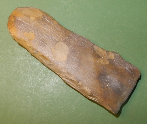 Polished thickbutted flint